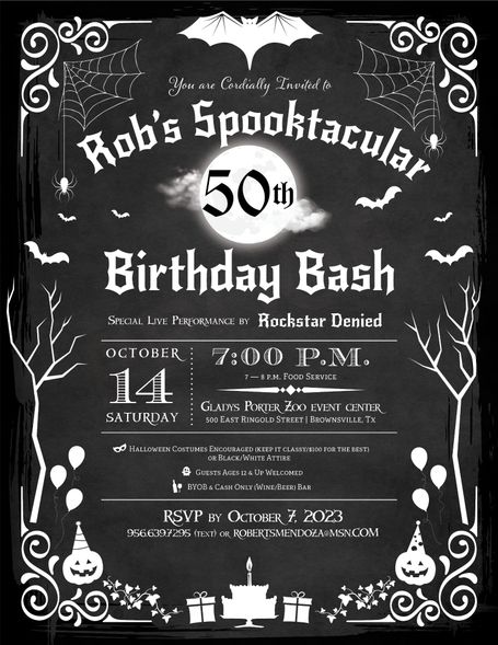 Birthday Bash Invite
