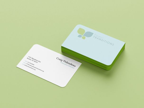 Project Transitions Business Cards